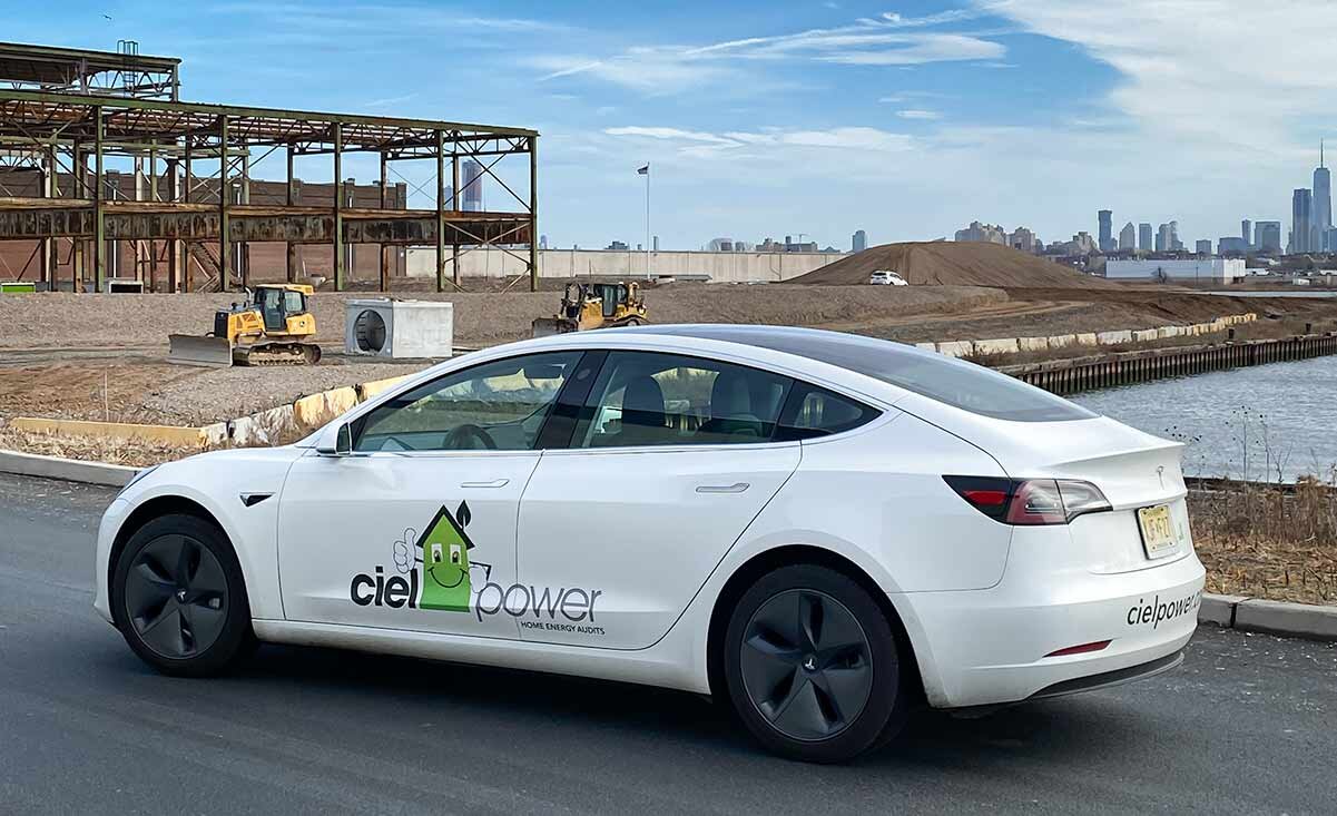Ciel purchased its first Tesla Model 3 just over one year ago. The Tesla Model 3 is the first electric vehicle added to Ciel’s Home Energy Audit fleet of vehicles.